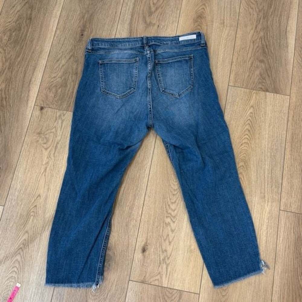 Ms. Cello Plus Size High Rise Cropped Skinny Jeans Size 16 - Picture 4 of 4